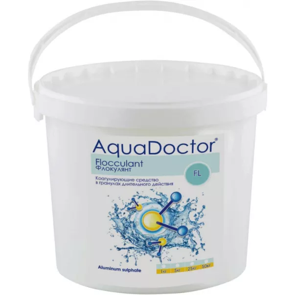 Aquadoctor FL коагулирующее средство в гранулах длительного действия 5 кг - Фото №3