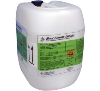 dinotec dinochlorine flussing (рідкий хлорний препарат) 28 кг