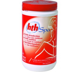hth spa шоковое обеззараживание (нестабилизированный хлор) 1 кг