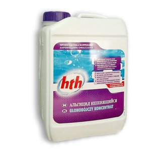 hth альгицид непенящийся 3 л средство против водорослей