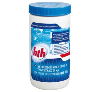 hth активный кислород в таблетках (20 гр) 1 кг  (применяется только с активатором)
