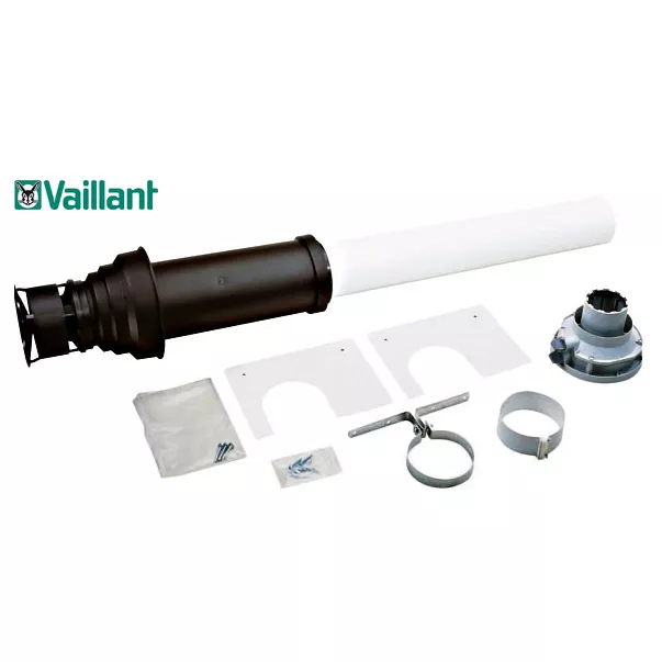 Vaillant 80/125 коаксиальный дымоход вертикальный для турбированных котлов