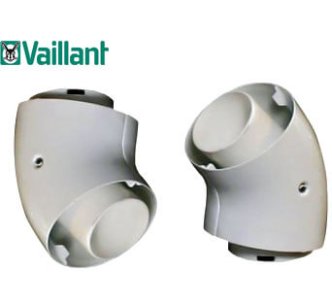 Vaillant 60/100 45 гр. комплект отводов для турбированного котла, 2 шт