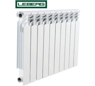 Биметаллический радиатор Leberg HFS-500B для систем отопления