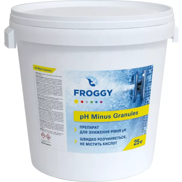 Froggy засіб для зменшення рівня pH, 25 кг