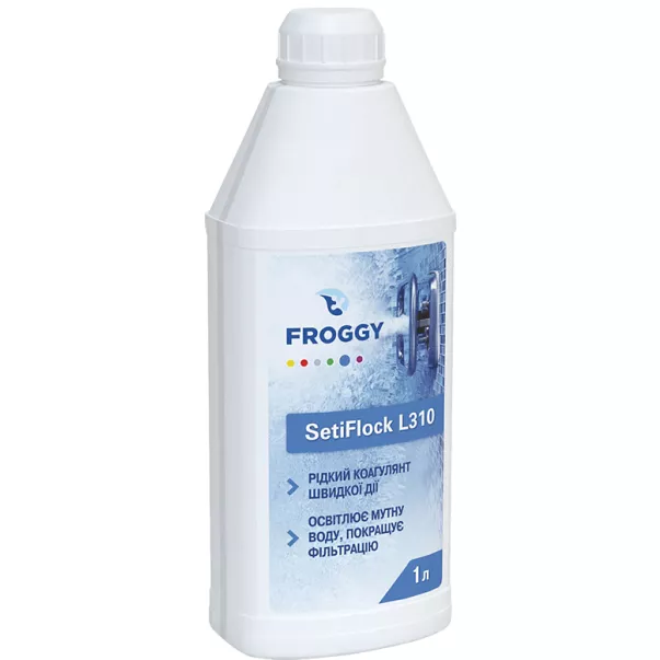Froggy L310 коагулянт для очищення та освітлення води, 1л