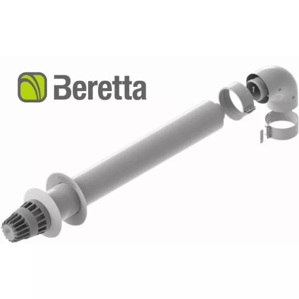 Коаксиальный дымоход для газового котла Beretta 60/100, 1м