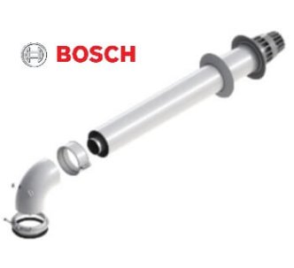 Bosch Ø80/125 мм коаксіальний димохід для кондценсаційного котла