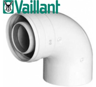 Vaillant 60/100 90° колено для турбированных котлов