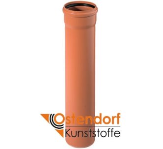 Ostendorf труба DN125х500 мм для наружной канализации