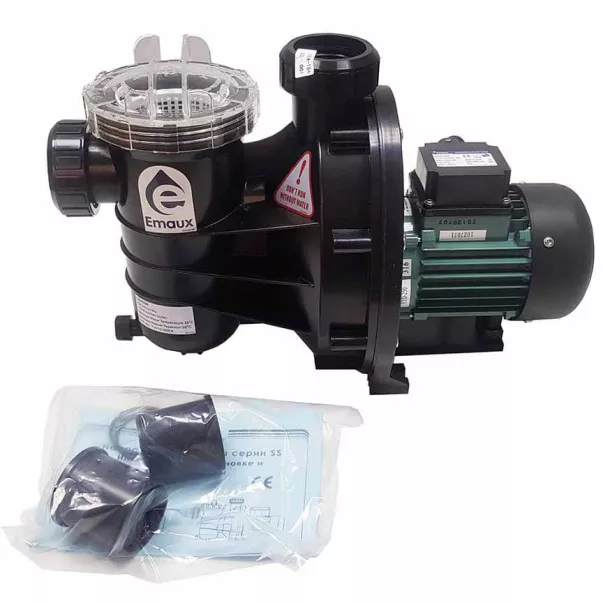 Emaux SS050 - 11 м3/година, 0,55 кВт, 230 В насос для басейну - Фото №10