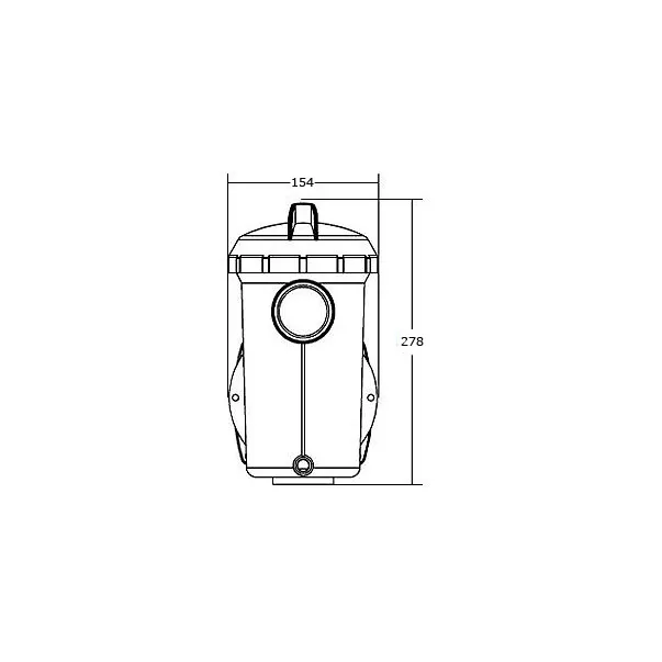Emaux SD033 - 4 м3/час, 0,43 кВт, 230 В насос для бассейна - Фото №3
