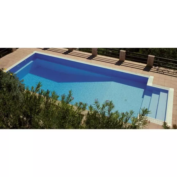 Elbe Adriatic Blue CLASSIC ПВХ пленка для бассейна (лайнер) 1,65 м - Фото №6