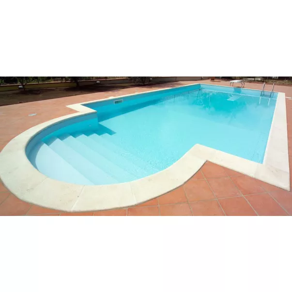 Elbe Light Blue CLASSIC ПВХ пленка для бассейна (лайнер) 1,65 м - Фото №2