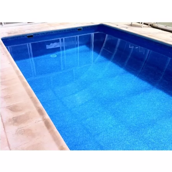 Elbe SUPRA Marble Blue ПВХ пленка для бассейна (лайнер) с акриловым лаковым покрытием - Фото №2