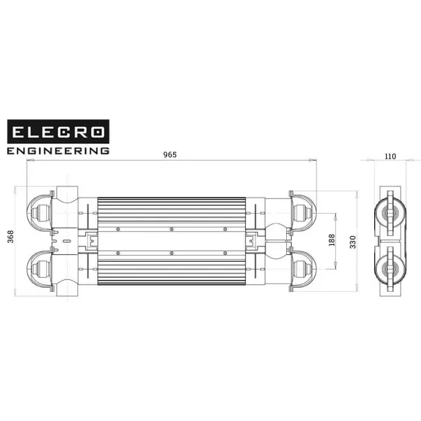 Elecro Quantum Q-130 ультрафіолетова фотокаталітична установка - Фото №4