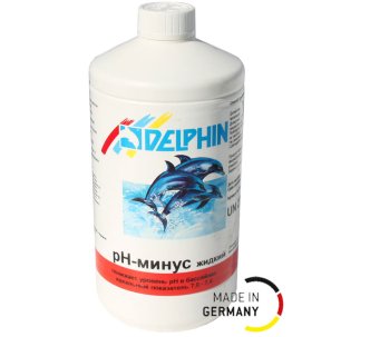 Delphin pH-минус жидкое средство для понижения уровня pH, 1л