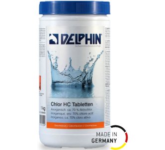 Delphin HC неорганический хлор в таблетках (20г), 1кг