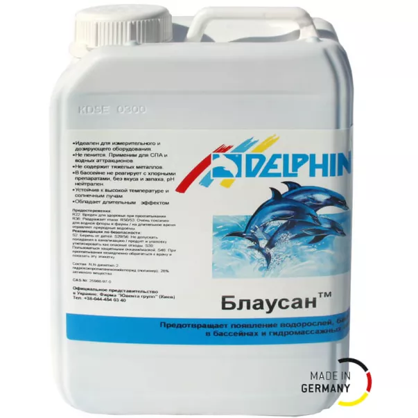Delphin Блаусан непенящийся альгицид, 3л