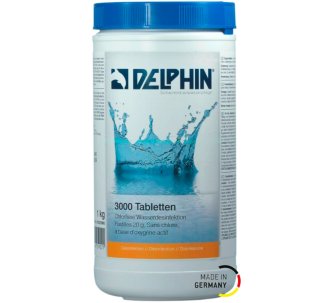 Delphin перекис для басейну у таблетках (20г) 1 кг