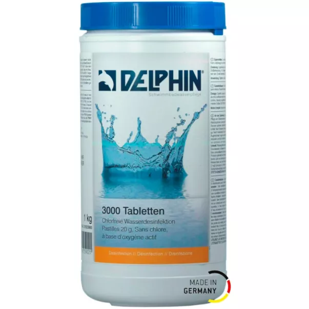 Delphin перекис для басейну у таблетках (20г) 1 кг