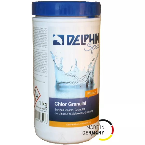 Delphin Spa хлор длительного действия в гранулах, 1 кг