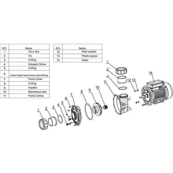 Насос AquaViva LX 200T/OS200T 27 м3/час, 1,5 кВт, 400 В уценка - Фото №10