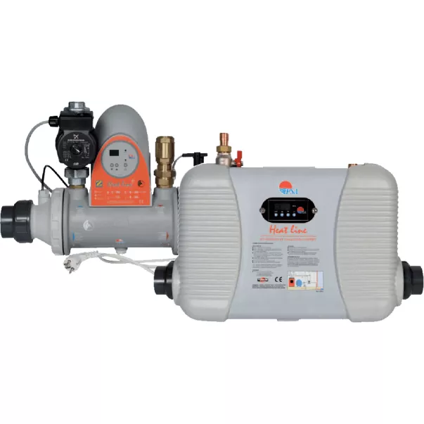 Zodiac PSA Heat Line Titan 70 кВт трубчастий титановий теплообмінник у пластиковому корпусі - Фото №3
