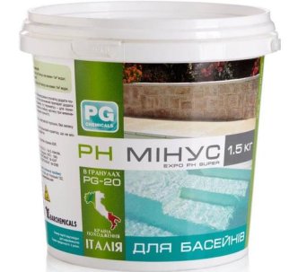 Barchemicals pH-минус в гранулах с буферным эффектом 1,5 кг