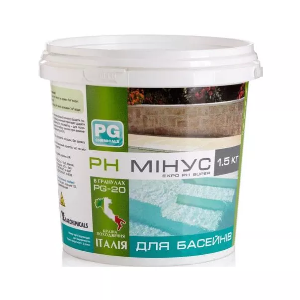Barchemicals pH-минус в гранулах с буферным эффектом 1,5 кг