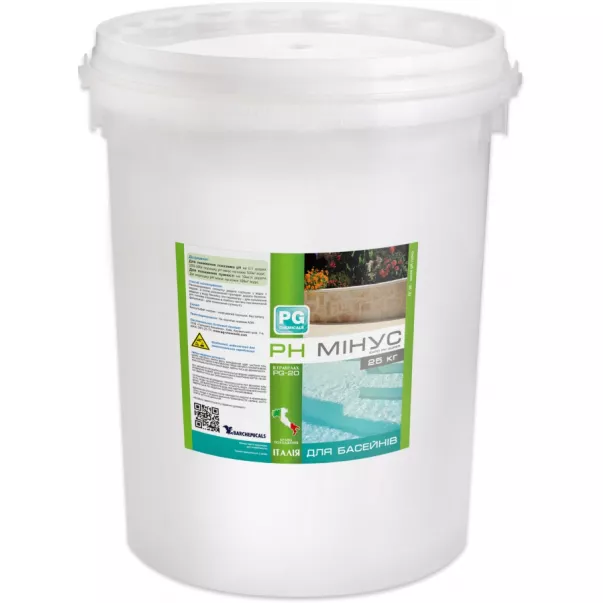 Barchemicals pH-минус в гранулах с буферным эффектом 25 кг