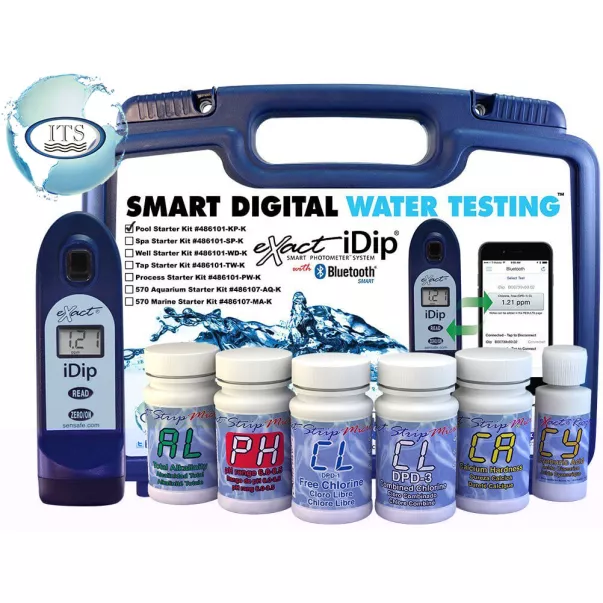 eXact® iDip® Smart фотометрический тестер для воды + комплект с реагентами