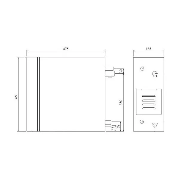 Coasts KSB-150 15 кВт 380В парогенератор з виносним пультом KS-300 з функцією 