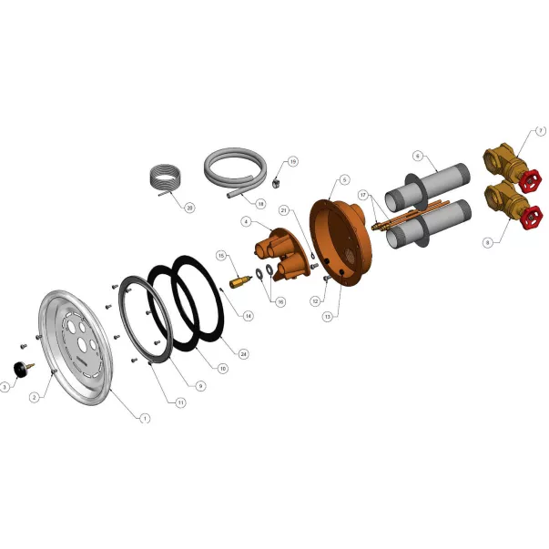 Pahlen Jet Swim 2000 78 м3/год протитечія для басейну під бетон/лайнер - Фото №5