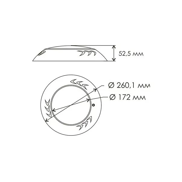 Aquaviva LED003 252LED 21 Вт White светодиодный прожектор для бассейна - Фото №9
