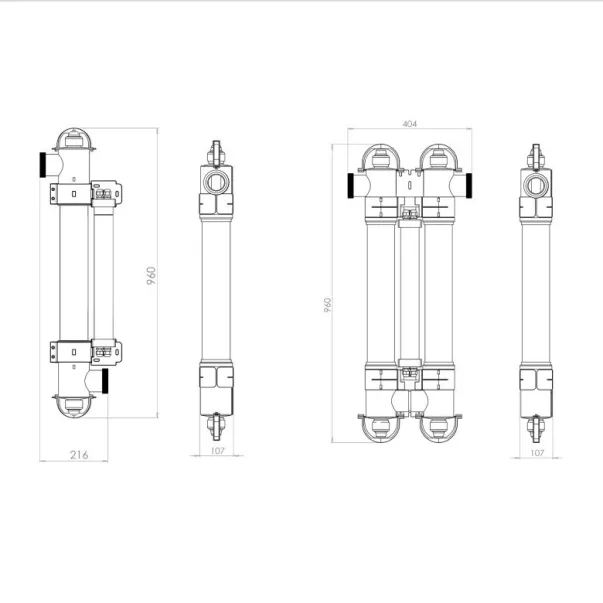 Elecro Steriliser UV-C E-PP2-55-EU ультрафиолет для бассейна - Фото №4