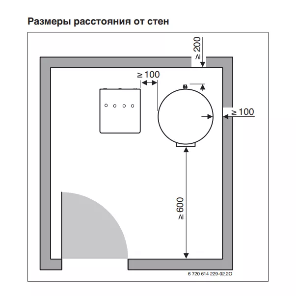 Бойлер косвенного нагрева Buderus Logalux SH 290 RW для теплового насоса, напольный - Фото №2
