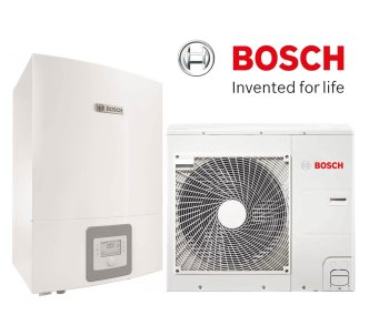 Bosch Compress 3000 AWBS 6 кВт інверторний тепловий насос для опалення та ГВП спліт система