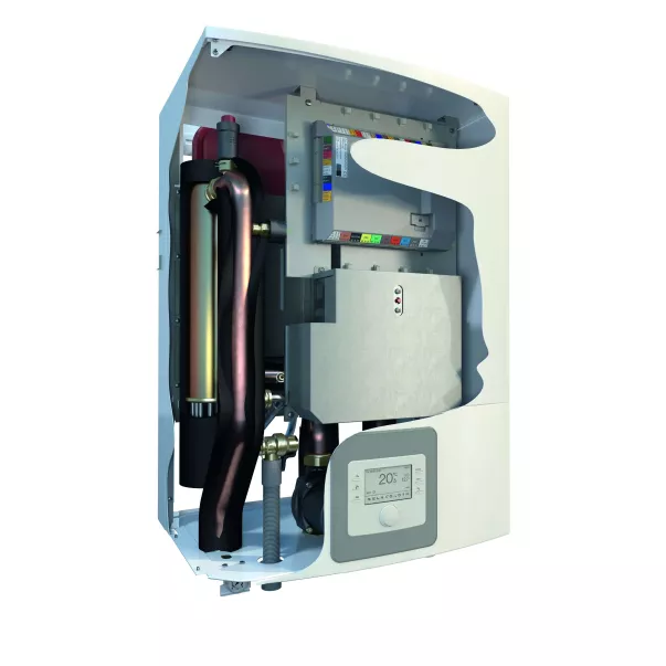 Bosch Compress 3000 AWES 6 кВт інверторний тепловий насос для опалення та ГВП спліт система - Фото №7