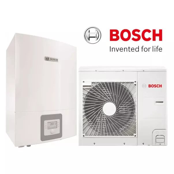 Bosch Compress 3000 AWES 6 кВт інверторний тепловий насос для опалення та ГВП спліт система