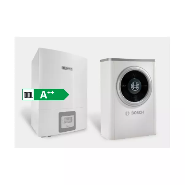 Bosch Compress 6000 AW9B 9 кВт інверторний тепловий насос для опалення та ГВП - Фото №8