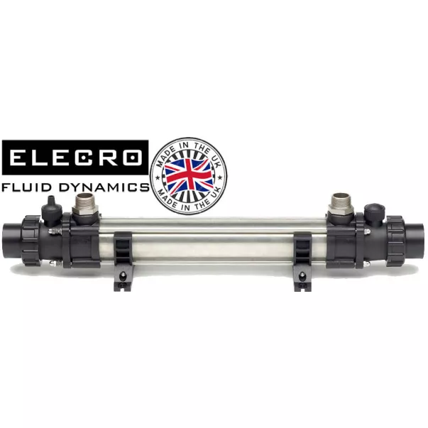 Elecro G2I 49 кВт Incoloy трубчастий теплообмінник для басейну AISI 316 - Фото №11