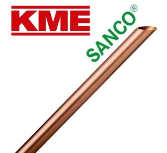 KME SANCO 6 х 1 мм медная труба твердая