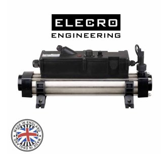 Elecro Flow Line 8Т36В Titan / Steel 6 кВт 400В електронагрівач для басейну
