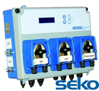 Seko Pool Kommander EVO pH/Rx/Floc автоматическая станция дозирования (3 насоса)