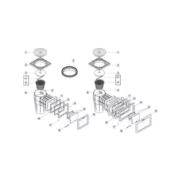 Корзинка для скиммера Kripsol RSK045.A - Фото №4