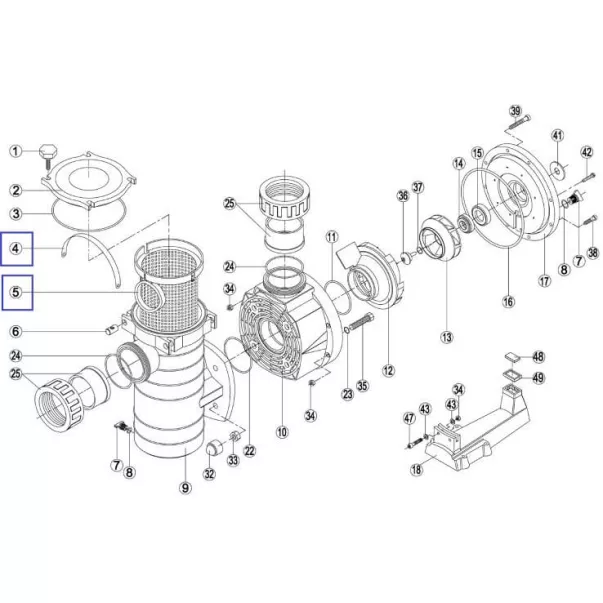 Корзина насоса KAP - RKA 190.A/ RBH0003.05R (RPUM0005.06R) - Фото №3