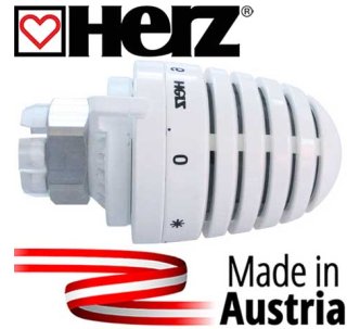 Термостатична головка для радіаторів HERZ Design 23,5 х 1,5