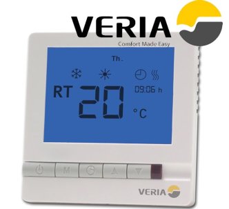Термо регулятор для теплого пола Veria T45 