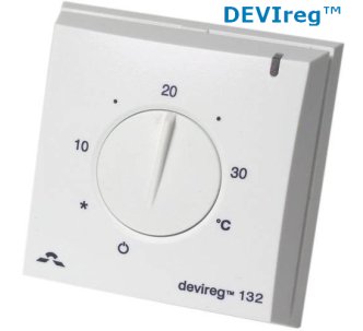 Термо регулятор для теплого пола DEVIreg 132 + датчик комнатной температуры